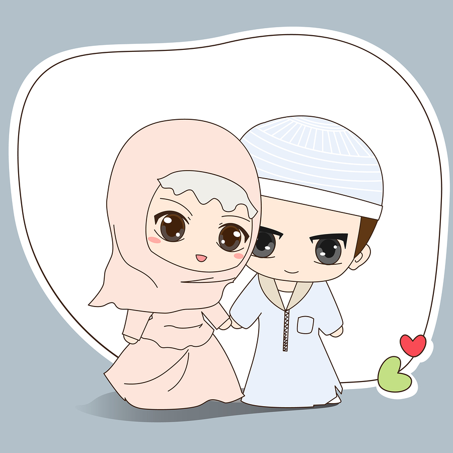 Muslim wedding dress