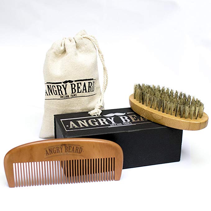 peigne-bois-brosse-sanglier-barbe